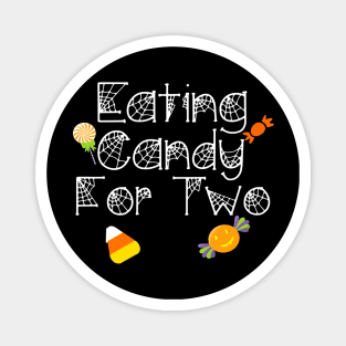 Eating Candy for Two TShirt Expecting Mothers Halloween Magnet